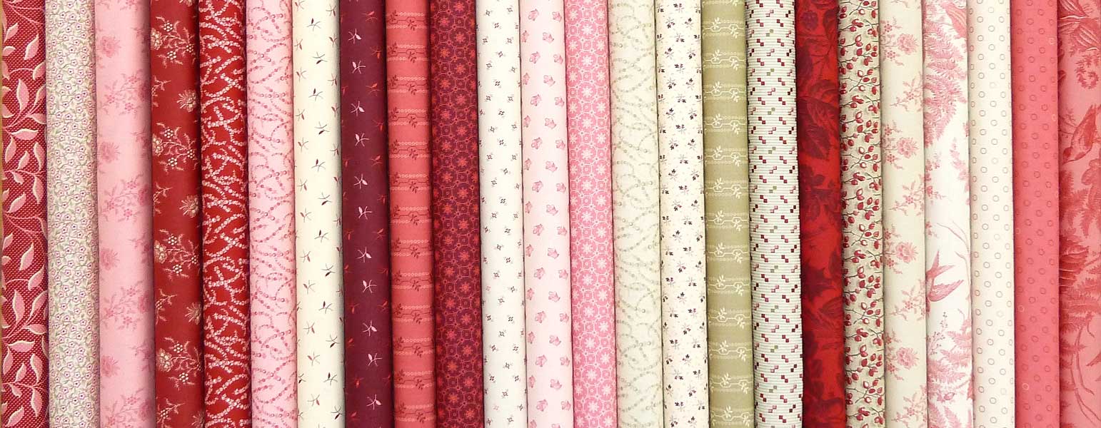 Edyta Sitar designed cotton fabric ranges from Andover Sweet 16